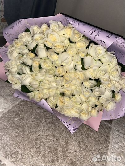 101 роза букет