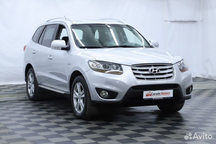 Hyundai Santa Fe 2.2 AT, 2011, 167 500 км