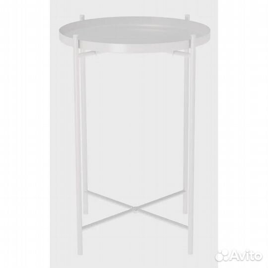 Столик кофейный Sheffilton 52x37.2 см, цвет белый
