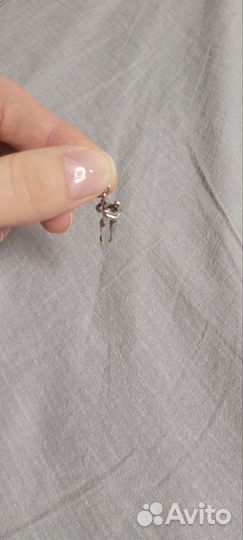 Подвеска серебро