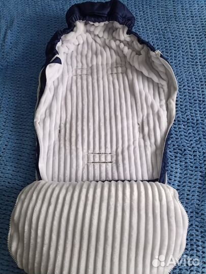 Зимний конверт в коляску, на выписку в автолюльку