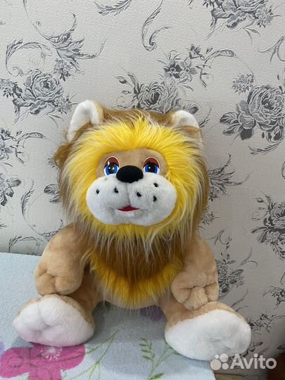 Лев большая мягкая игрушка