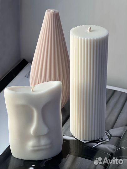 Свеча послание,подарочный набор