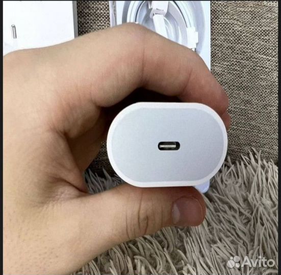 Быстрая зарядка для iPhone 20w + кабель