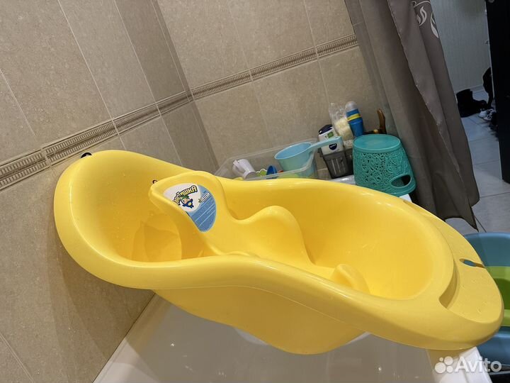 Детская ванночка с горкой