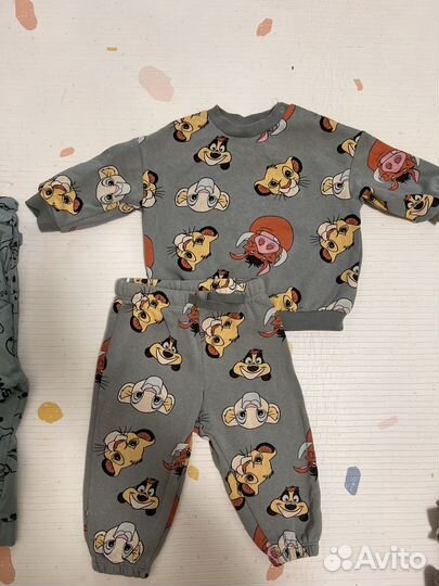 Одежда пакетом на мальчика 74 80 h&m