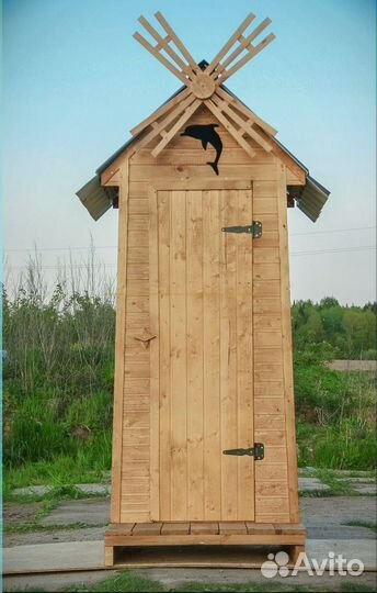 Дачный туалет деревянный Щ626