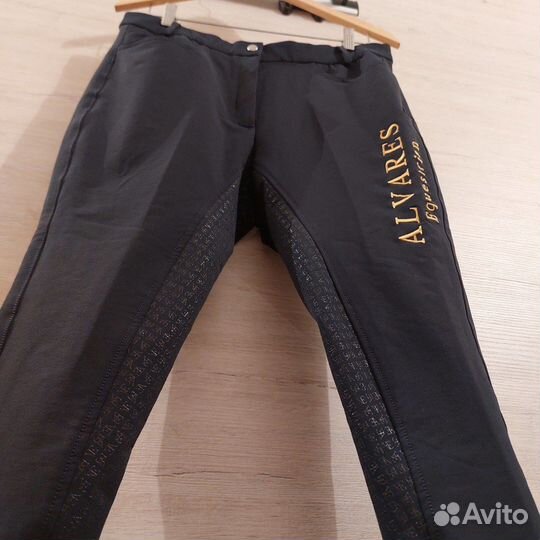 Бриджи конные Alvares Equestrian с силиконом