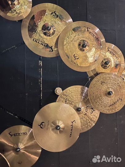 Турецкие кастомные тарелки Symrna Cymbals for Rock