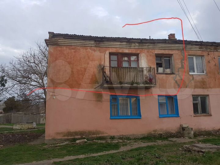 3-к. квартира, 44,8 м², 2/2 эт.