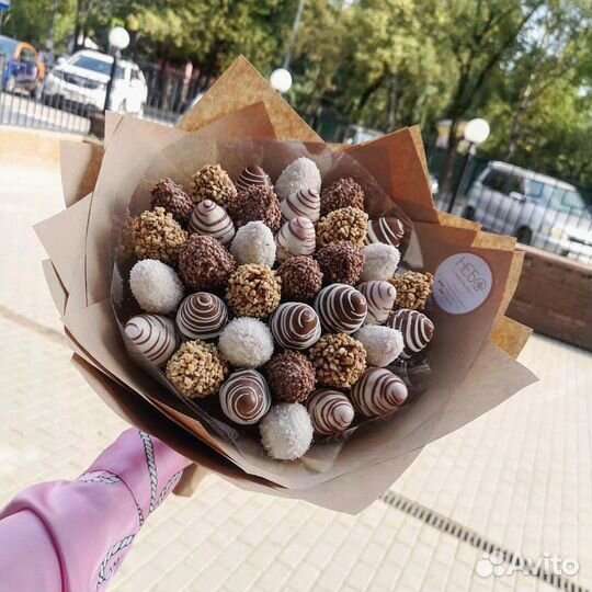 Клубника в бельгийском шоколаде набор