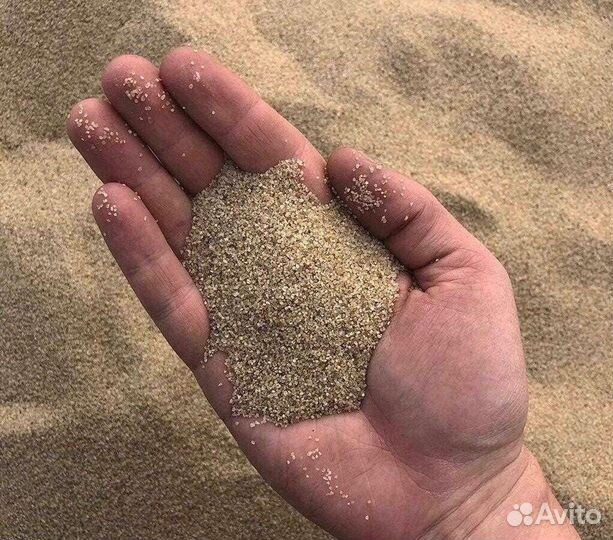 Кварцевый песок в мешках