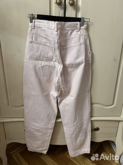 Джинсы розовые Pull&Bear