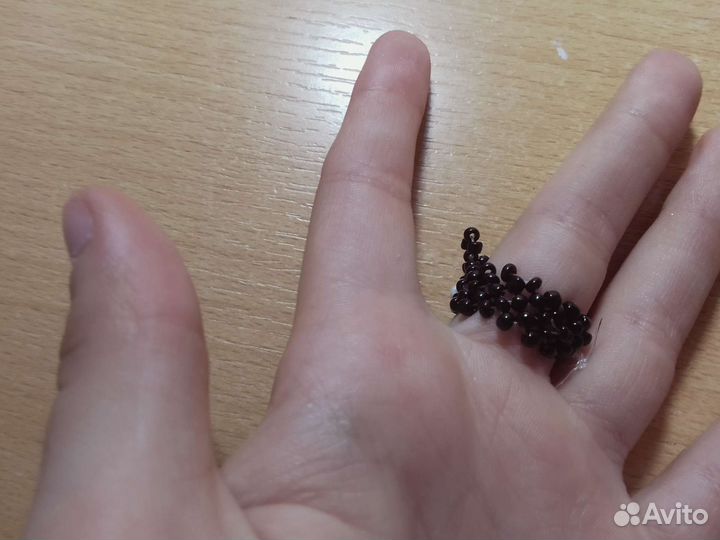 Кольцо из бисера куроми