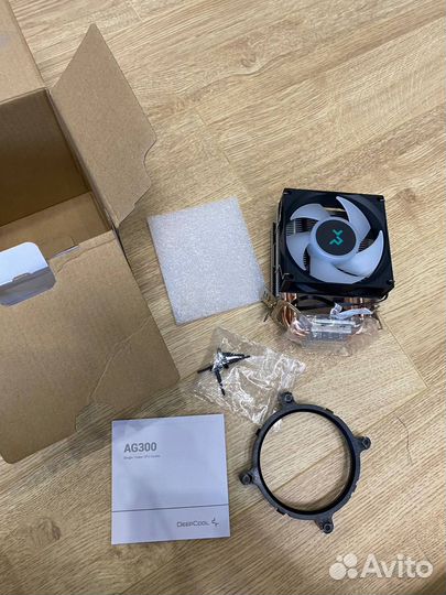 Кулер процеccорный deepcool ag300led