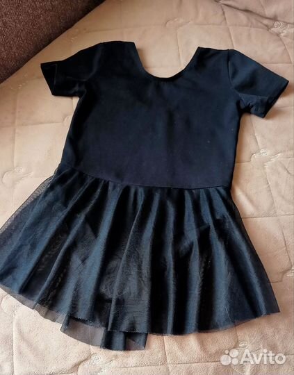 Купальник гимнастический с юбкой