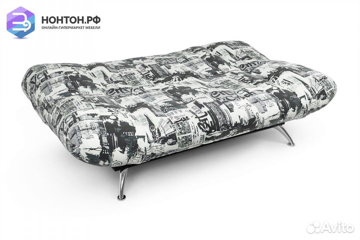 Диван книжка Гольф принт газета