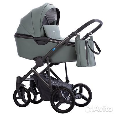 Коляска 2 в 1 Aroteam palermo Prima 04 (шалфей кож