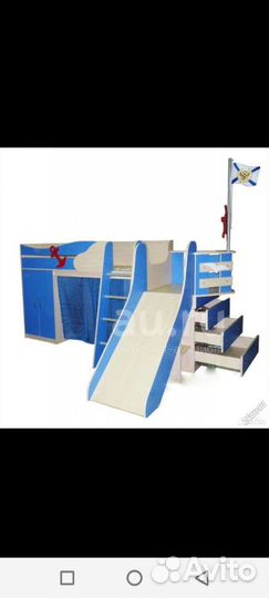 Детская кровать адмирал
