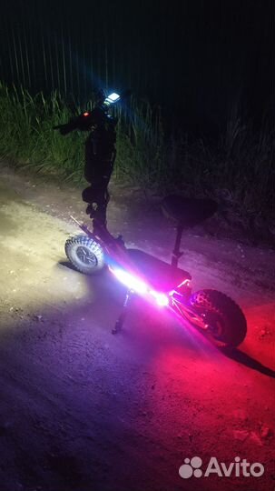 Электросамокат 70км/ч полный привод