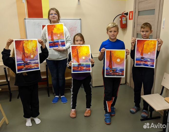 Уроки рисования для детей и подростков в вао