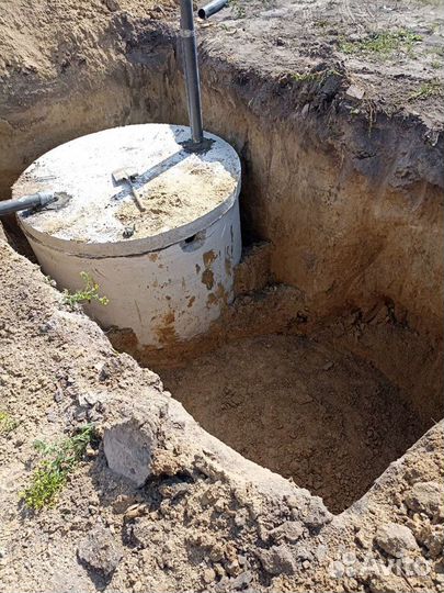 Установка септика под ключ