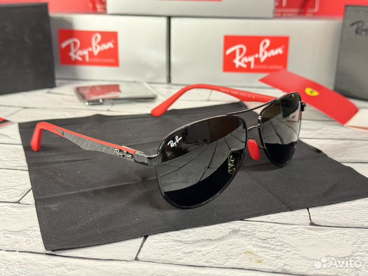 Очки Ray-Ban Ferrari 8313M Premium Lux