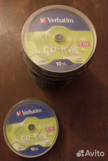 Диск CD-RW Verbatim