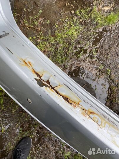 Бампер задний volkswagen polo