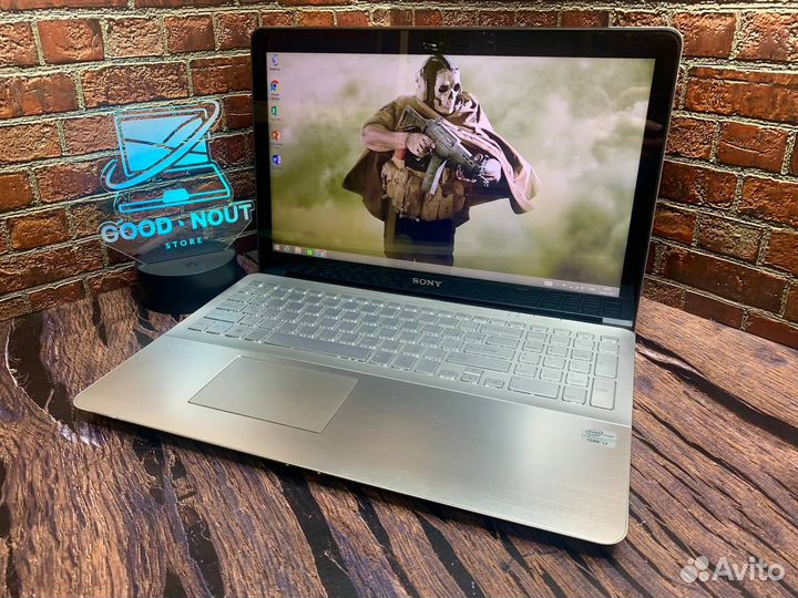 Топовый Sony i7 GeForce 4GB Full HD подсветка