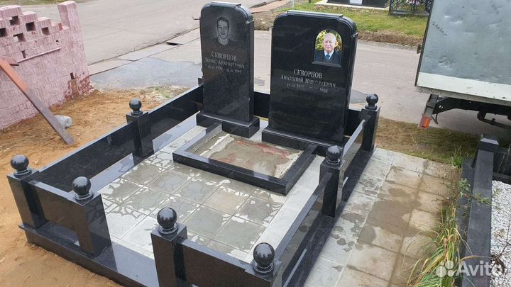 Установка памятников частный мастер