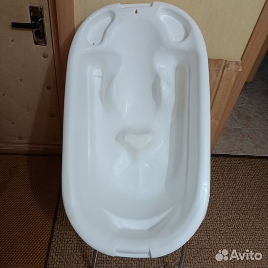 Ванночка с горкой, сливом и гамаком