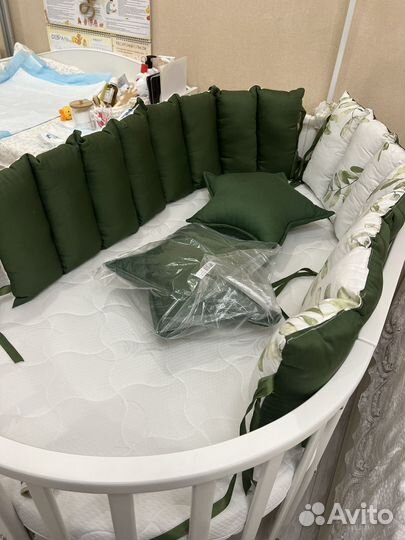 Бортики в детскую кроватку