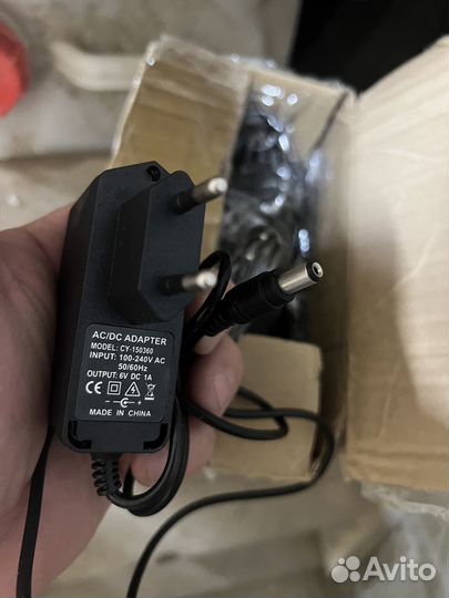 Адаптер питания 6 вольт