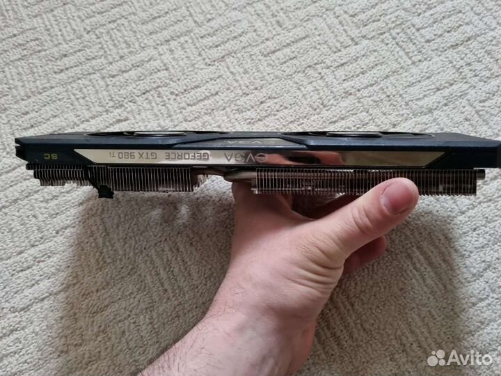 Охлаждение видеокарты 980Ti