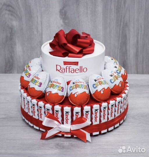 Шоколодный бокс подарок kinder