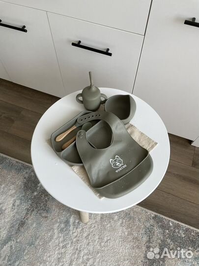 Детская силиконовая посуда