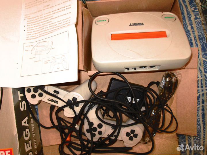 Игровая приставка Sega station 16 бит новая