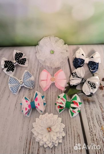 Бантики школьные для девочек