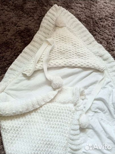 Конверт одеяло на выписку весна осень