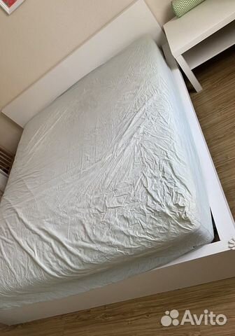Кровать с матрасом бу 180 200 IKEA