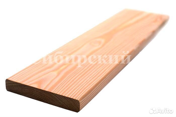 Планкен прямой из лиственницы, 20х140, сорт BC