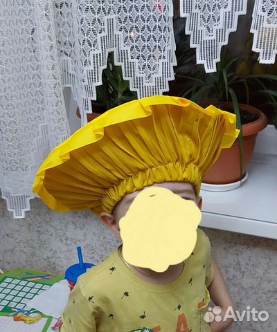 Шапка гриба лисичка новая