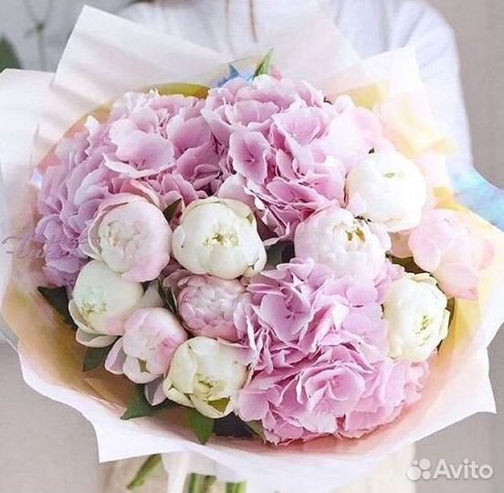 Пионы Букет пионов Доставка цветов