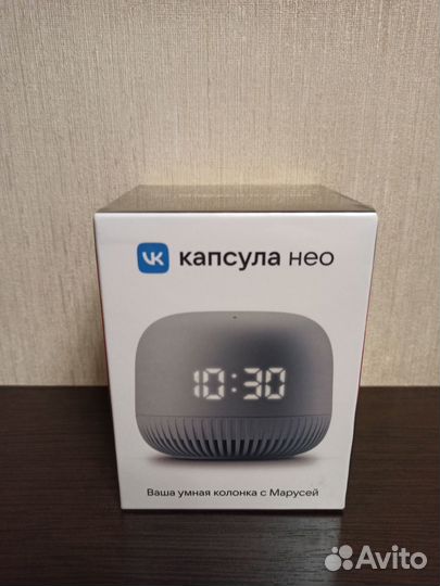 Новая умная колонка VK Капсула Нео с Марусей