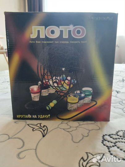 Алкогольное лото настольная игра