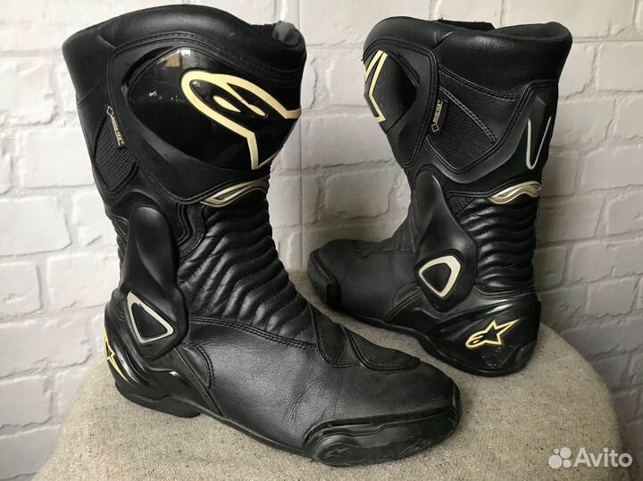 Мотоботы alpinestars s-mx 6 gore-tex