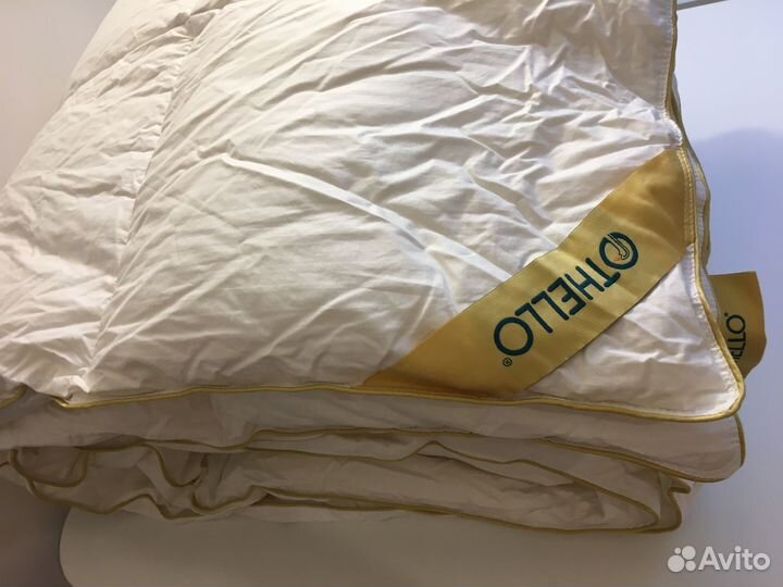 Одеяло пуховое 195х215 см теплое