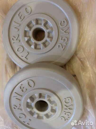 Блины для штанги torneo(2, 5кг)