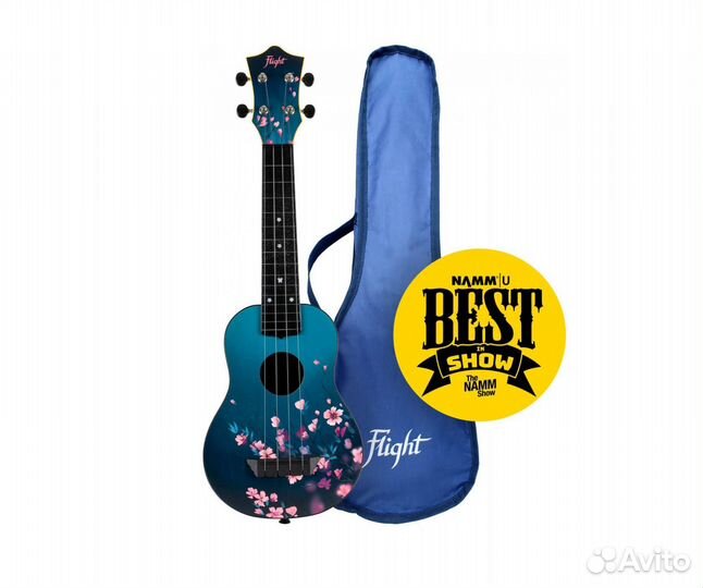 Flight TUS-32 sakura - укулеле сопрано/ Новая